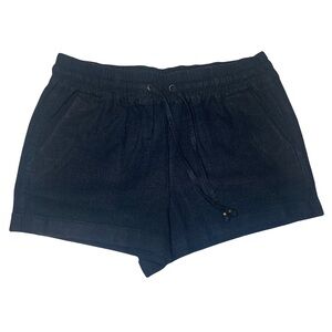 Love Tree happens, Women High Waist Shorts Size M, Navy Blue